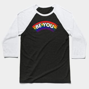 Gay Pride Rainbow LGBT Gift Top Baseball T-Shirt